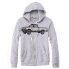Adult Triblend Full-Zip Fleece Hooded Sweatshirt Thumbnail