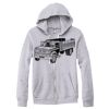 Adult Triblend Full-Zip Fleece Hooded Sweatshirt Thumbnail