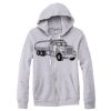 Adult Triblend Full-Zip Fleece Hooded Sweatshirt Thumbnail