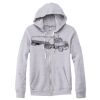 Adult Triblend Full-Zip Fleece Hooded Sweatshirt Thumbnail