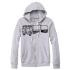 Adult Triblend Full-Zip Fleece Hooded Sweatshirt Thumbnail