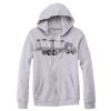 Adult Triblend Full-Zip Fleece Hooded Sweatshirt Thumbnail