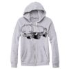 Adult Triblend Full-Zip Fleece Hooded Sweatshirt Thumbnail