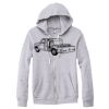 Adult Triblend Full-Zip Fleece Hooded Sweatshirt Thumbnail
