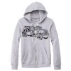 Adult Triblend Full-Zip Fleece Hooded Sweatshirt Thumbnail