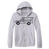 Adult Triblend Full-Zip Fleece Hooded Sweatshirt Thumbnail