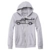 Adult Triblend Full-Zip Fleece Hooded Sweatshirt Thumbnail