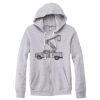 Adult Triblend Full-Zip Fleece Hooded Sweatshirt Thumbnail