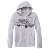 Adult Triblend Full-Zip Fleece Hooded Sweatshirt Thumbnail