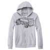 Adult Triblend Full-Zip Fleece Hooded Sweatshirt Thumbnail