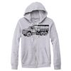 Adult Triblend Full-Zip Fleece Hooded Sweatshirt Thumbnail