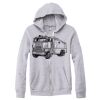Adult Triblend Full-Zip Fleece Hooded Sweatshirt Thumbnail