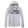 Adult Triblend Full-Zip Fleece Hooded Sweatshirt Thumbnail