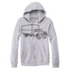 Adult Triblend Full-Zip Fleece Hooded Sweatshirt Thumbnail