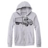 Adult Triblend Full-Zip Fleece Hooded Sweatshirt Thumbnail