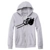 Adult Triblend Full-Zip Fleece Hooded Sweatshirt Thumbnail