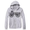 Adult Triblend Full-Zip Fleece Hooded Sweatshirt Thumbnail