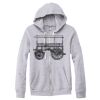 Adult Triblend Full-Zip Fleece Hooded Sweatshirt Thumbnail