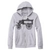 Adult Triblend Full-Zip Fleece Hooded Sweatshirt Thumbnail