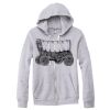 Adult Triblend Full-Zip Fleece Hooded Sweatshirt Thumbnail