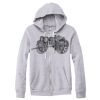 Adult Triblend Full-Zip Fleece Hooded Sweatshirt Thumbnail
