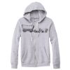 Adult Triblend Full-Zip Fleece Hooded Sweatshirt Thumbnail