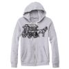 Adult Triblend Full-Zip Fleece Hooded Sweatshirt Thumbnail