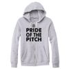 Adult Triblend Full-Zip Fleece Hooded Sweatshirt Thumbnail